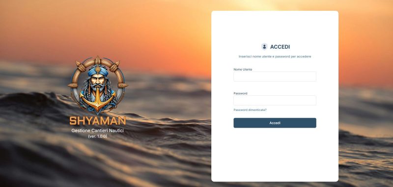 Shyaman - Gestionale Cantieri Nautici
